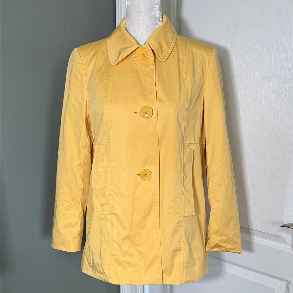 Talbots Yellow Jacket for Women size 10P